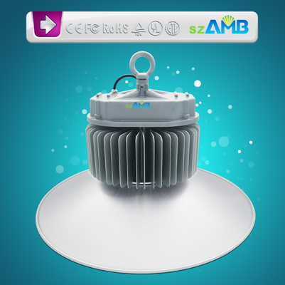 8000lm 80W Led Highbay Lights Waterproof Good Heat Dissipation with PC Cover