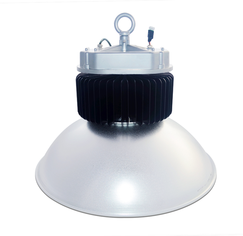 Aluminum Black / Silver Led High Bay Lamps 150W Bridgelux 18000lm